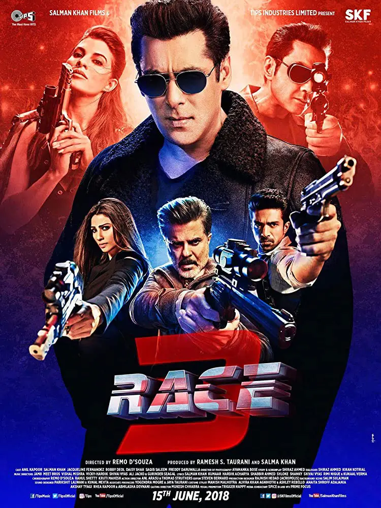 Race 3 (2018) (Indian) Filmyzilla Free Download